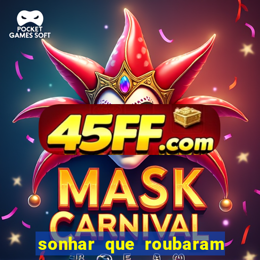 sonhar que roubaram minha moto jogo do bicho